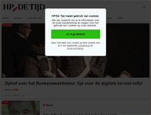 Tablet Screenshot of hpdetijd.nl